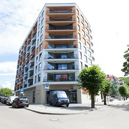 Seahome Horyzont Z Parkingiem Miedzyzdroje Eksteriør bilde